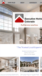 Mobile Screenshot of executivehomescolorado.com